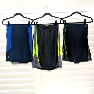 Three Pairs of Boys Athletic Shorts